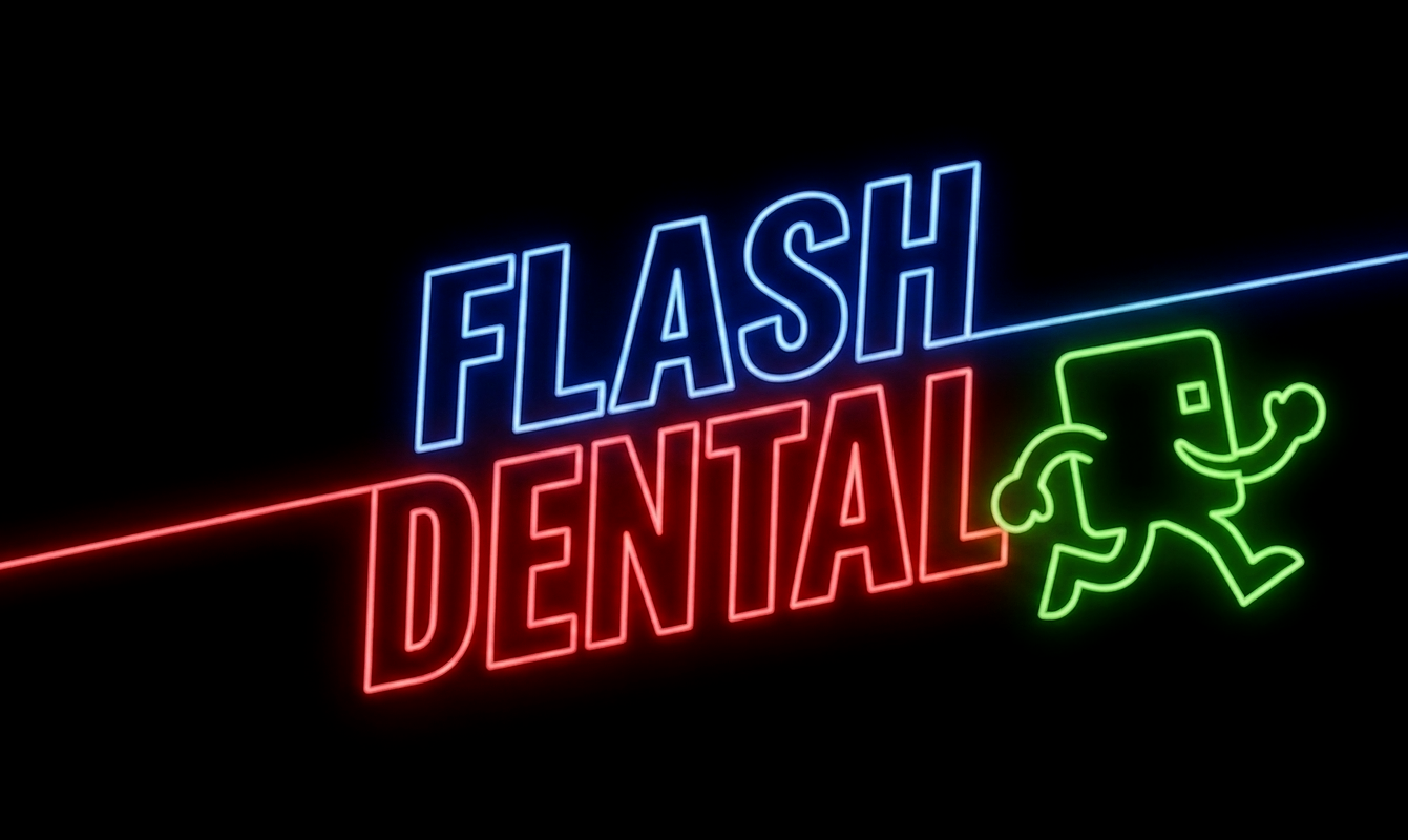 Flash Dental Logo